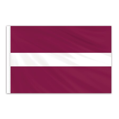Latvia Indoor Nylon Flag 5'x8'